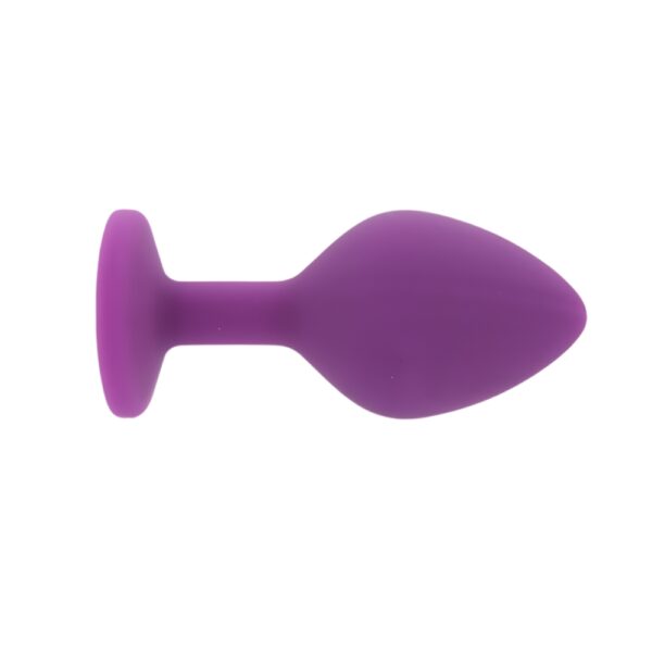Toosh Purple Silicone Butt Plug Medium - Image 3