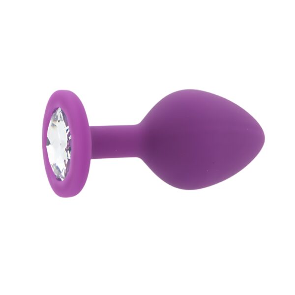 Toosh Purple Silicone Butt Plug Medium - Image 4