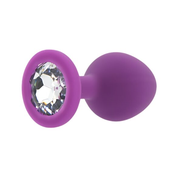 Toosh Purple Silicone Butt Plug Medium - Image 5
