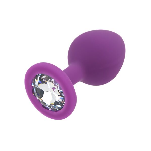 Toosh Purple Silicone Butt Plug Medium - Image 6