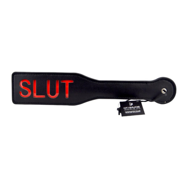 bound-to-please-slut-spanking-paddle-black-reversed Bound to Please SLUT Spanking Paddle Black