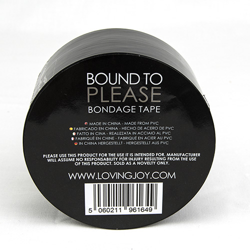 n10627-bound-to-please-bondage-tape-2 Bound to Please Bondage Tape Black