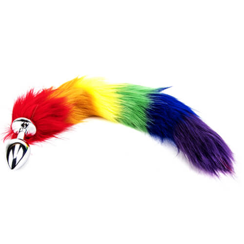 n10780-furry-fantasy-rainbow-tail-butt-plug-3_1 Furry Fantasy Rainbow Tail Butt Plug