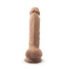 SilexD 7 inch Realistic Silicone Dual Density Dildo with Suction Cup and balls