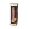 SilexD 7 inch Realistic Silicone Dual Density Dildo with Suction Cup and balls