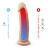 SilexD 9 inch Realistic Girthy Silicone Dual Density Dildo with Suction Cup