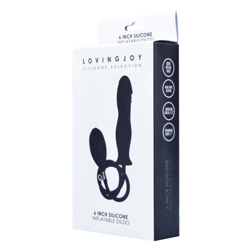 n11134-loving-joy-6-inch-silicone-inflatable-dildo-pkg-2 Loving Joy 6 Inch Silicone Inflatable Dildo
