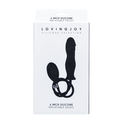 n11134-loving-joy-6-inch-silicone-inflatable-dildo-pkg Loving Joy 6 Inch Silicone Inflatable Dildo