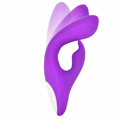n11135-loving-joy-flex-silicone-benable-rabbit-vibrator-3 Loving Joy FLEX Silicone Bendable Rabbit Vibrator