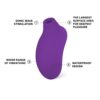 LELO SONA 2 Sonic Clitoral Massager - Purple