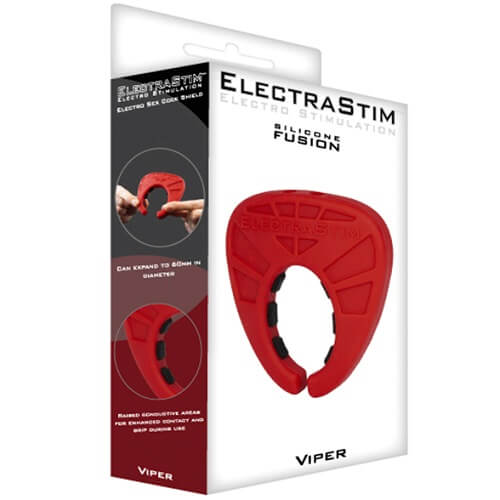 n11390-electrastim-viper-cock-shield-2 ElectraStim Silicone Fusion Viper Cock Shield