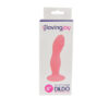 Loving Joy 6 Inch Silicone Dildo with Suction Cup Pink