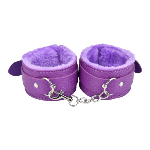 n11589-loving-joy-beginners-bondage-kit-purple-8-piece-ankle-cuffs Loving Joy Beginner's Bondage Kit Purple (8 Piece)