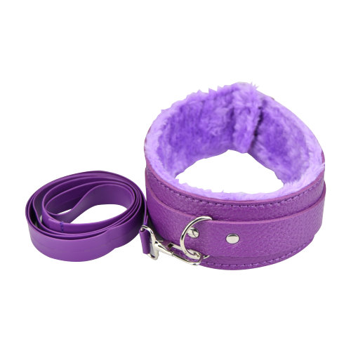 n11589-loving-joy-beginners-bondage-kit-purple-8-piece-collar-leash Loving Joy Beginner's Bondage Kit Purple (8 Piece)