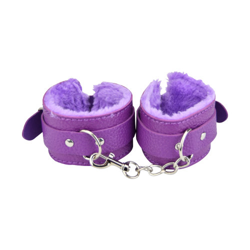 n11589-loving-joy-beginners-bondage-kit-purple-8-piece-wrist-cuffs Loving Joy Beginner's Bondage Kit Purple (8 Piece)