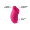 LELO SONA Cruise Clitoral Massager Cerise