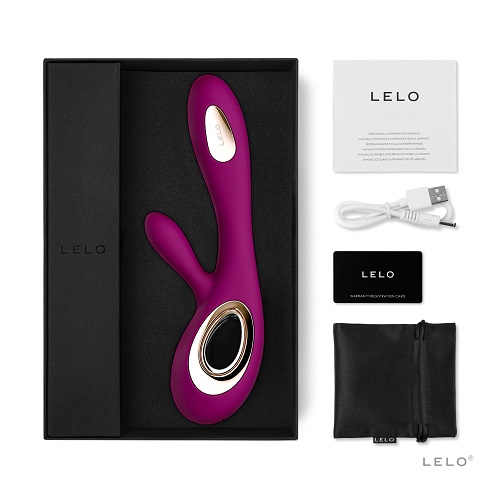 n11612-lelo-soraya-wave-deep-rose-3 Lelo Soraya Wave Dual Action Vibrator Deep Rose