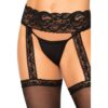 n11624-leg-ave-sheer-stockings-attached-garterbelt-2-1 Leg Avenue Sheer Thigh High Stockings with attached Lace Garterbelt
