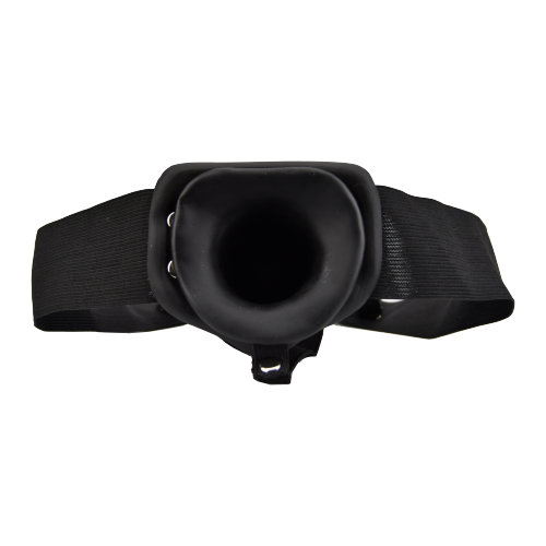 n11681-loving-joy-8-inch-hollow-strap-on-black-3 Loving Joy 9 Inch Hollow Strap On Black