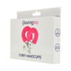 Loving Joy Furry Handcuffs Pink