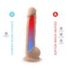 SilexD 15 inch Realistic Silicone Dual Density Dildo with Suction Cup with Balls