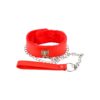 n11935-bound-to-please-furry-collar-with-leash-red-3 Bound to Please Furry Collar with Leash Red