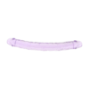 n11950-loving-joy-12-inch-double-dildo-purple-lying-down-3 Loving Joy 12 Inch Double Dildo Purple
