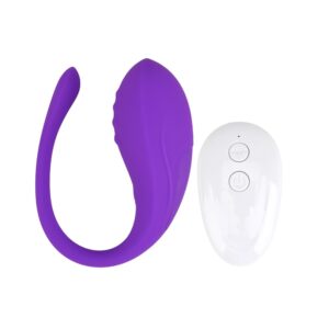 n12022-loving-joy-remote-love-egg-vibrator-1 Gaia Biodegradable Eco Vibrator Pink