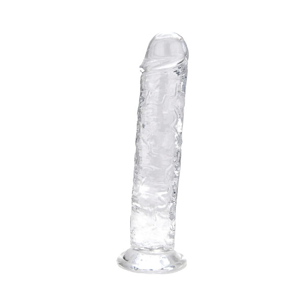 n12183-loving-joy-7-5-inch-suction-cup-dildo-clear-1 Loving Joy 7.5 Inch Suction Cup Dildo Clear