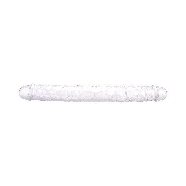 Loving Joy 15 Inch Double Ended Dildo Clear