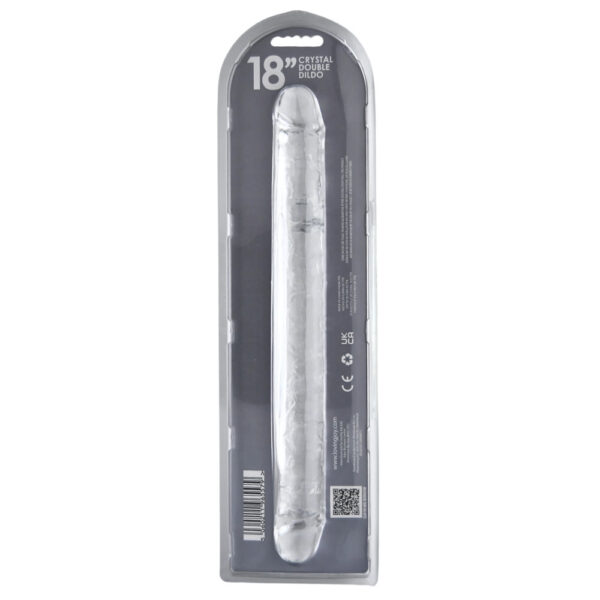 n12191-loving-joy-18-inch-double-ended-dildo-clear-new-pkg-bk Loving Joy 18 Inch Double Ended Dildo Clear