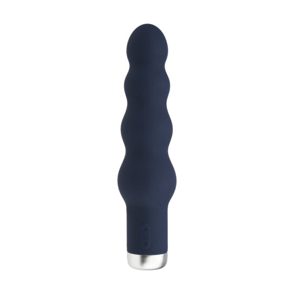 n12253-nauti-silicone-ribbed-vibrator Nauti Silicone Ribbed Vibrator