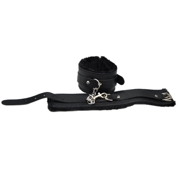 n12280-bound-to-play-beginners-bondage-kit-black-8-piece-wrist-cuffs Bound to Play Beginner's Bondage Kit Black (8 Piece)