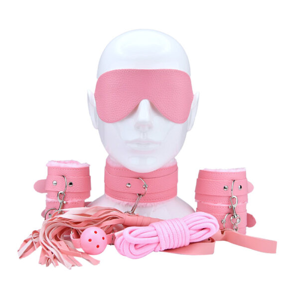 n12281-bound-to-play-beginners-bondage-kit-pink-8-piece Bound to Play Beginner's Bondage Kit Pink (8 Piece)
