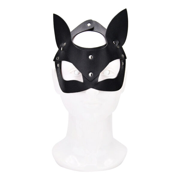 n12283-bound-to-play-kitty-cat-face-mask-black Bound to Play Kitty Cat Face Mask Black