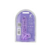 Loving Joy 6 Inch Dildo with Balls Purple