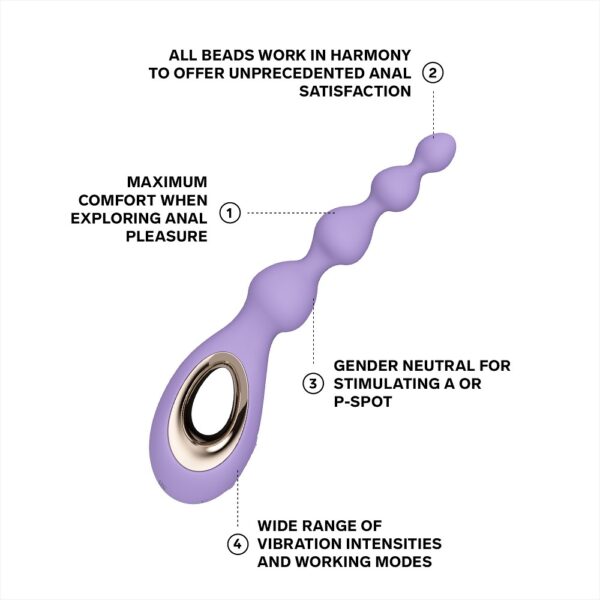 n12342-lelo-soraya-anal-beads-violet-11 LELO Soraya Anal Beads Violet Dusk