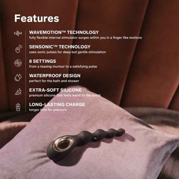 n12342-lelo-soraya-anal-beads-violet-12 LELO Soraya Anal Beads Violet Dusk