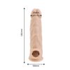 Rev-Sleeves 8.5 Inch Realistic Silicone Penis Extension Sleeve