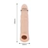 Rev-Sleeves 8 Inch Realistic Silicone Penis Extension Sleeve
