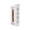 Loving Joy 8 inch Realistic Vibrator Brown