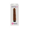 Loving Joy 8 inch Realistic Vibrator Brown