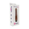 Loving Joy 8 inch Realistic Vibrator Brown
