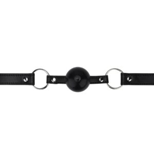 Bound Noir Nubuck Leather Slim Wrist Cuffs