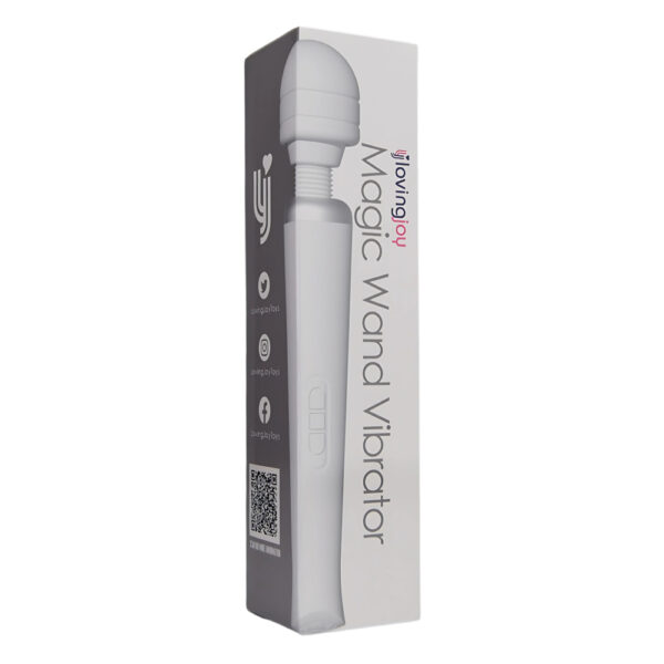 Loving Joy Rechargeable Magic Wand Vibrator White