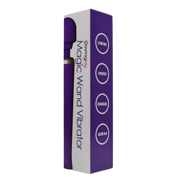Loving Joy Rechargeable Magic Wand Vibrator Purple