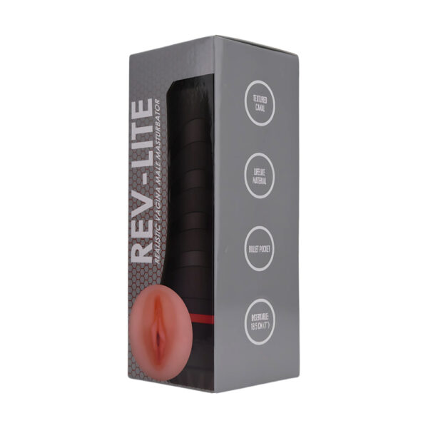Rev-Lite Realistic Vagina Male Masturbator