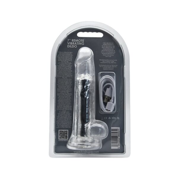 Loving Joy 7 Inch Remote Vibrating Dildo