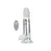 Loving Joy 8 Inch Remote Vibrating Dildo
