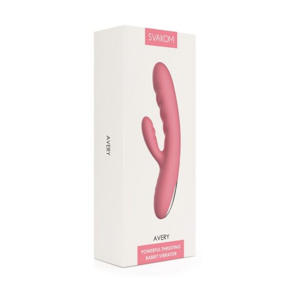 n12547-svakom-avery-thrusting-vibrator-wclitoral-stimulator-pink-10 Svakom Avery Thrusting Vibrator with Clitoral Stimulator Pink